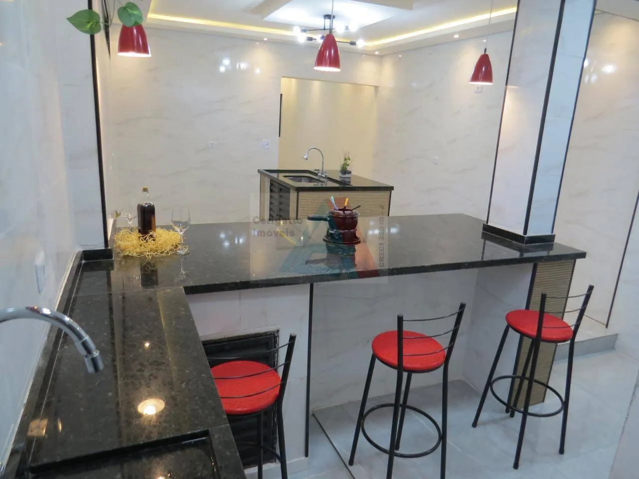 Imagem Sobrado Novo Alto Padrão 136m² | 3 Suítes | Hidromassagem | Closet | SCS