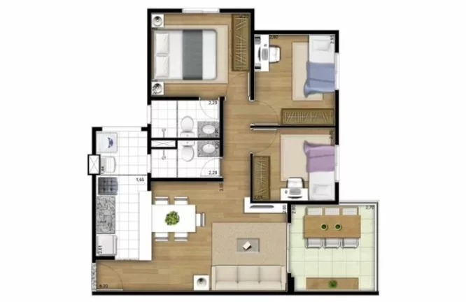 Imagem APARTAMENTO RESIDENCIAL em SÃO PAULO - SP, VILA DAS MERCÊS