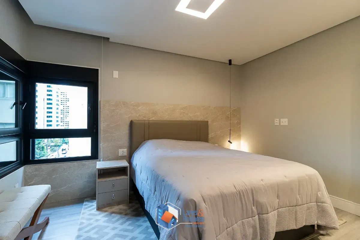 Imagem Apartamento para venda em Indianópolis com 1 quarto, sendo 1 suíte, 79m²