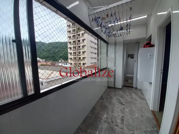 Imagem APARTAMENTO REFORMADO LINDO NO MARAPÉ 02 DORMITÓRIOS 01 SUÍTE SALA AMPLA VAGA DEMARCADA