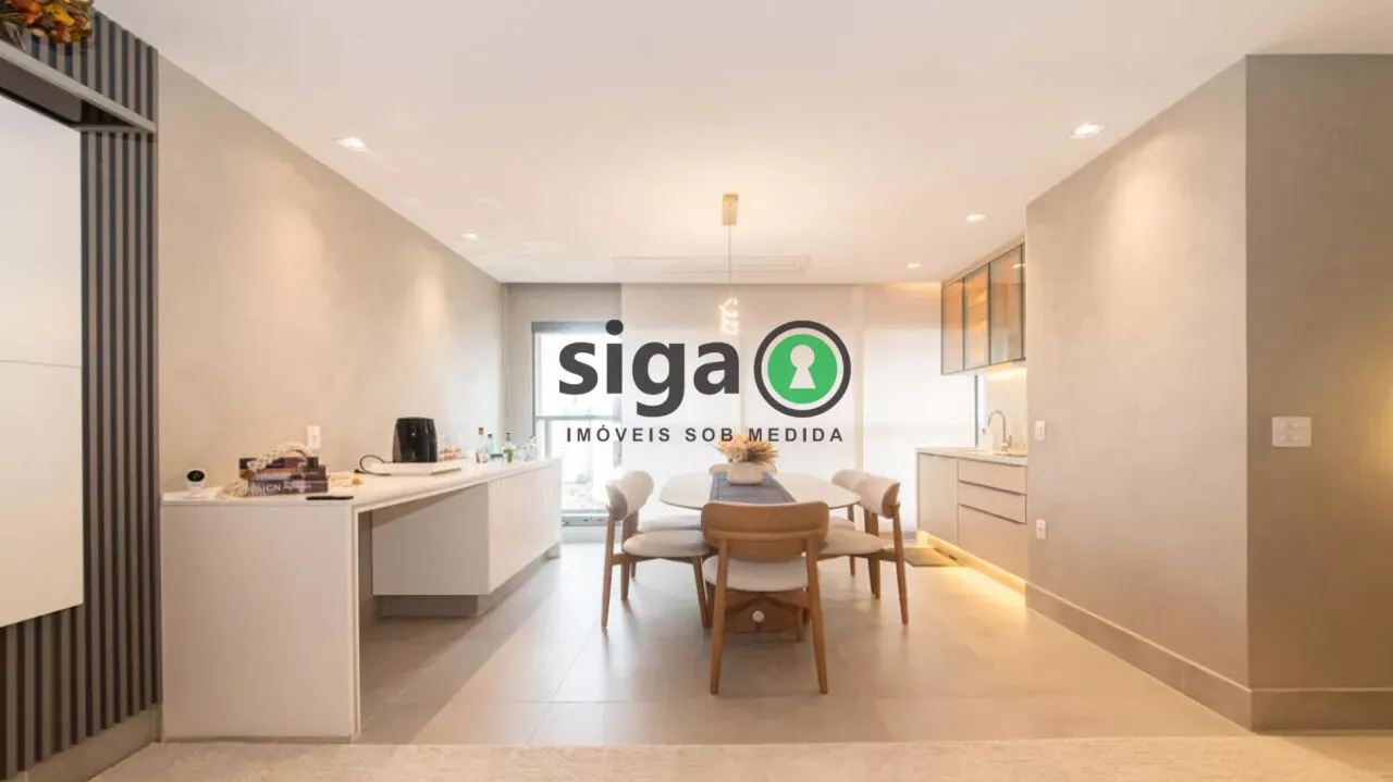 Imagem Apartamento com 2 dormitórios à venda no Brooklin - São Paulo - SP - Mobiliado