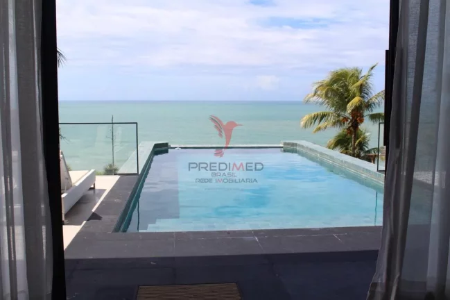 Imagem Magnífica Mansão com total 1359 mts2 em Tibau do Sul. Frente Mar. Com 5 Suites e Piscina
