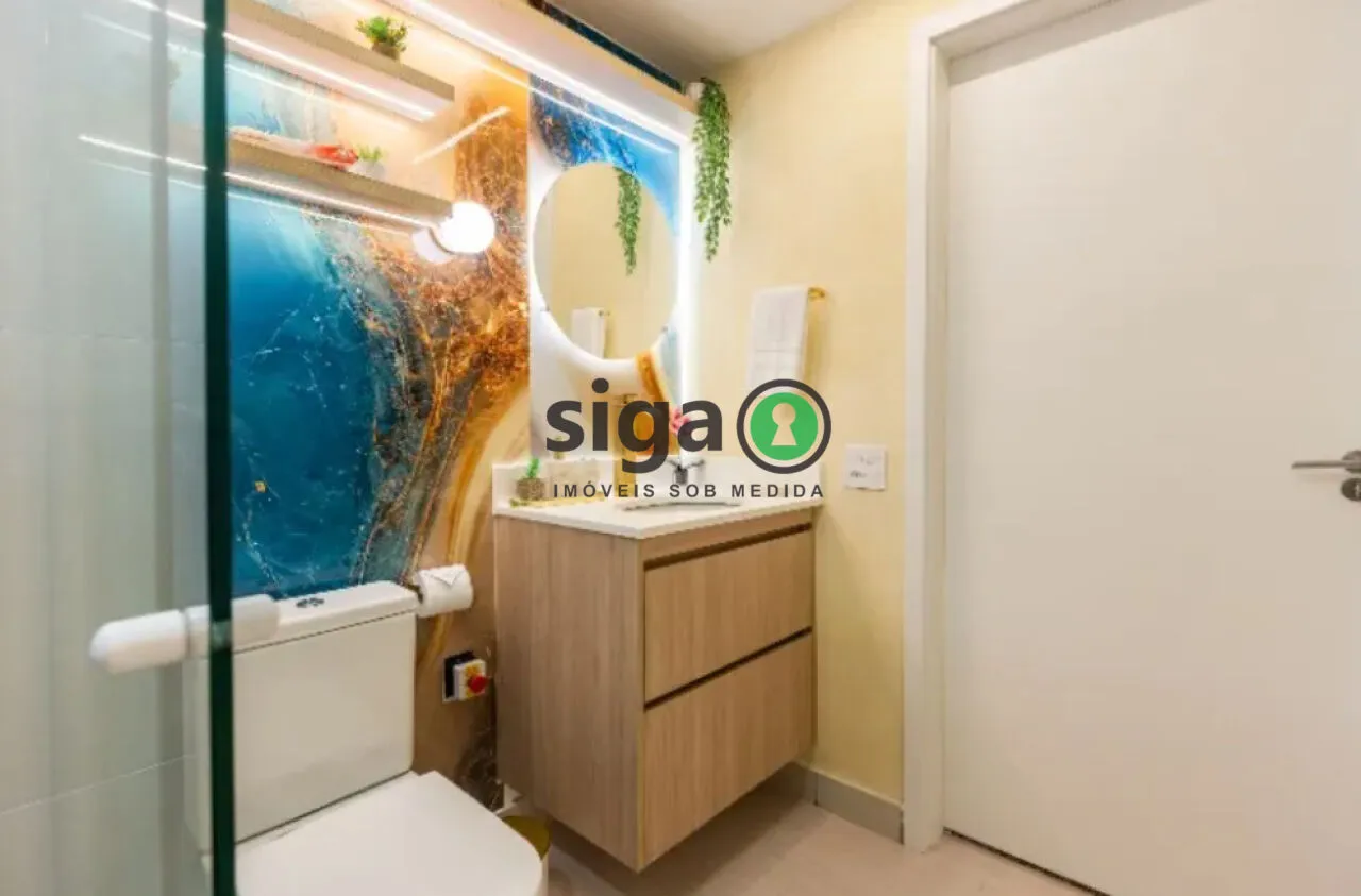 Imagem Apartamento de 27m² mobiliado à venda no Brooklin