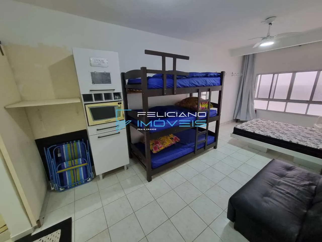 Imagem Kitnet com 1 quarto, Real, Praia Grande - R$ 195 mil, Cod: 7550