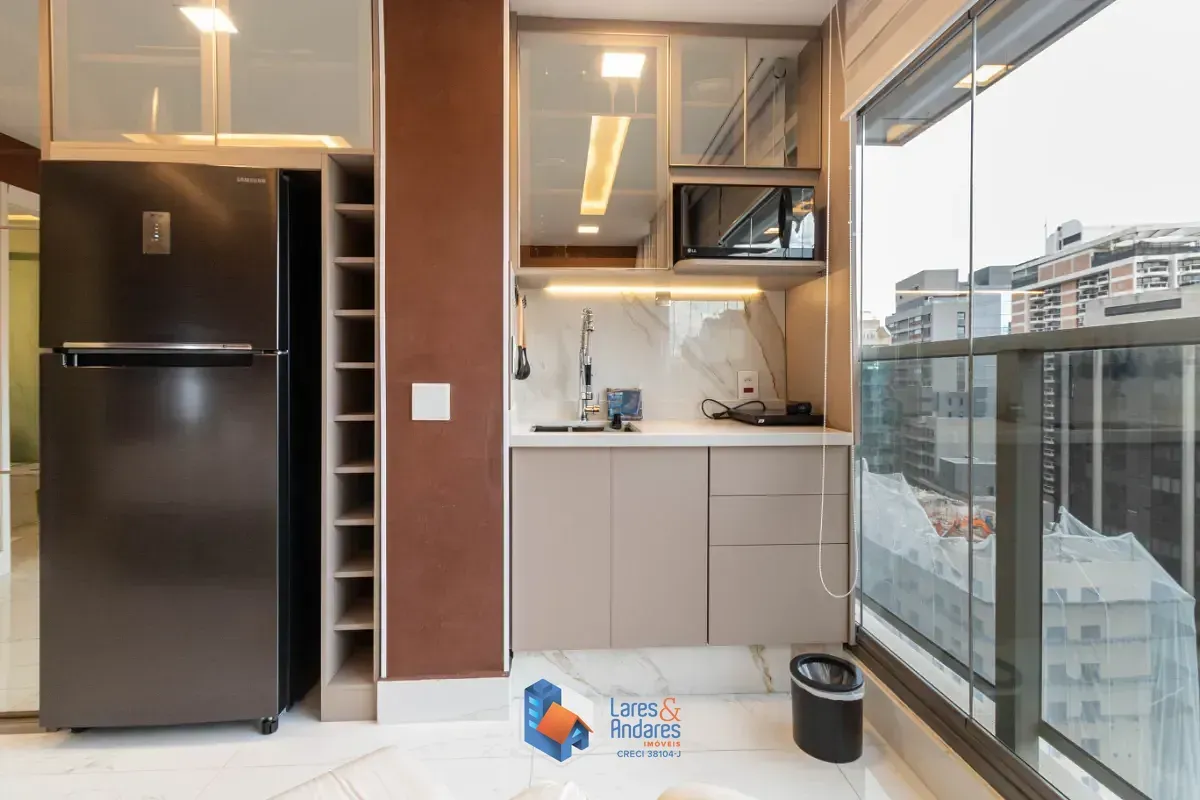 Imagem Apartamento para venda em Itaim Bibi com 1 quarto, 39m²