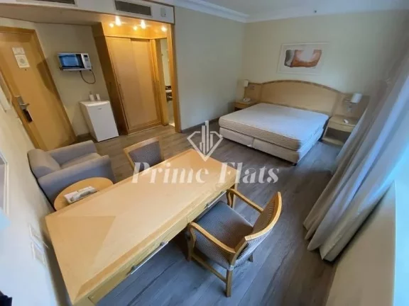 Imagem Flat disponível para locação no São Paulo Higienópolis Affiliated by Meliá, com 32m², 1 dormitório e 1 vaga