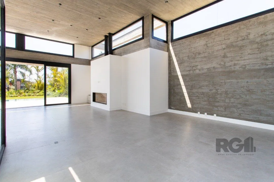Imagem A Casa Le Mans, uma residência térrea de esquina com 389,48m2 de área coberta