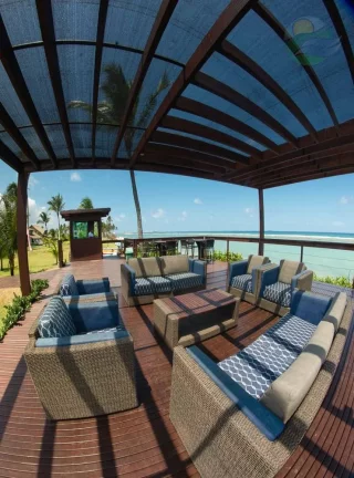 Foto do imóvel Apartamento tipo flat com 2 quartos, Muno Alto, Ipojuca PE em Avenida Beira Mar