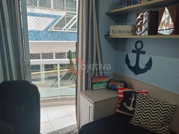 Imagem Apartamento linear mobiliado, 3 quartos, 130 m², Passagem - Cabo Frio