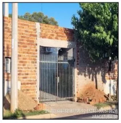 Oportunidade Única em ARACATUBA - SP | Tipo: Casa | Negociação: Venda Direta Online | Situação: Imóvel em RUA FELIPE FERNANDES (ANTIGA RUA NOVE)