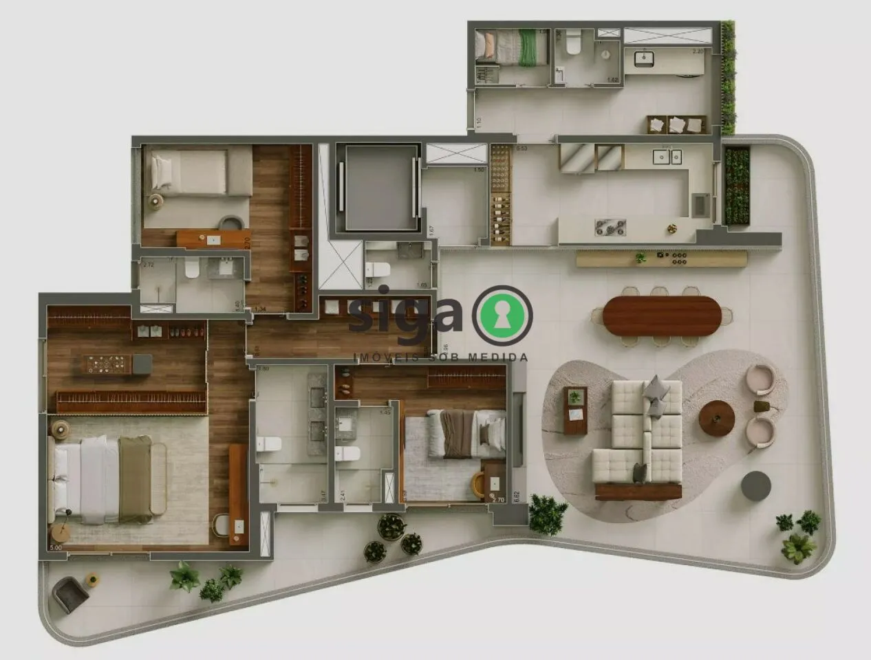 Imagem Apartamento para venda no Paraíso 04 dormitórios, São Paulo - SP