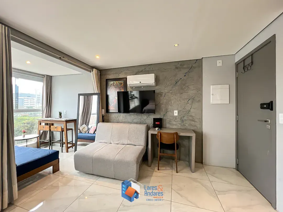 Imagem Apartamento para venda em Vila Madalena com 1 quarto, sendo 1 suíte, 28m²