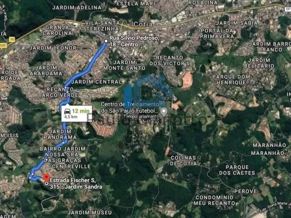 Imagem Área de 2.740m² - Centro de Cotia - Km 32 Raposo Tavares