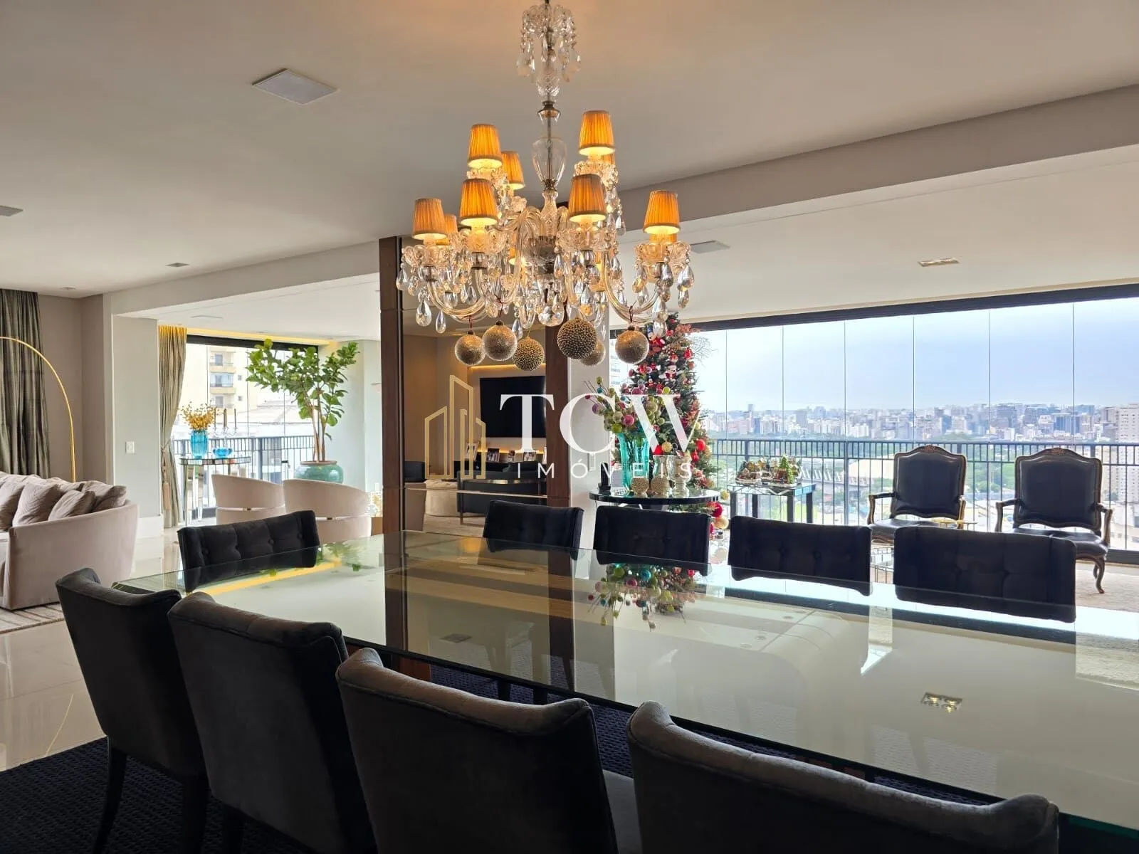 Imagem Apartamento Alto Padrão à Venda na Vila Mariana | 310m² | 4 Suítes | Vista para o Parque Ibirapuera | 5 Vagas