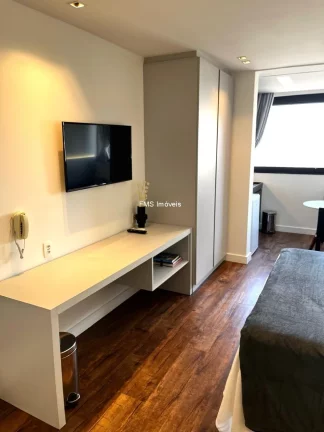 Imagem Apartamento à venda na Vila Olímpia com 1 quarto, 1 banheiro, 1 vaga.