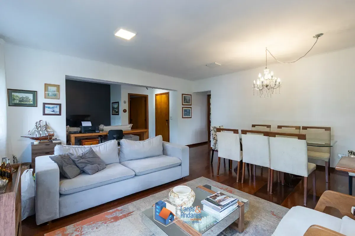 Imagem Apartamento para venda em Campo Belo com 3 quartos, sendo 2 suítes, 147m²