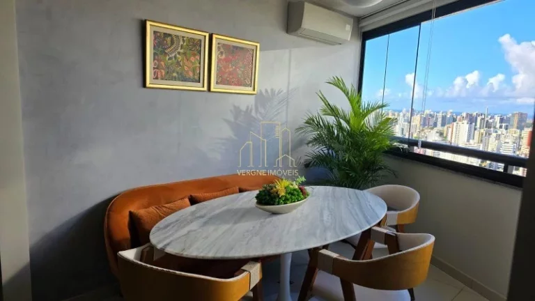 Imagem Apartamento alto padrão com duas suítes varanda a venda no caminho das Arvores