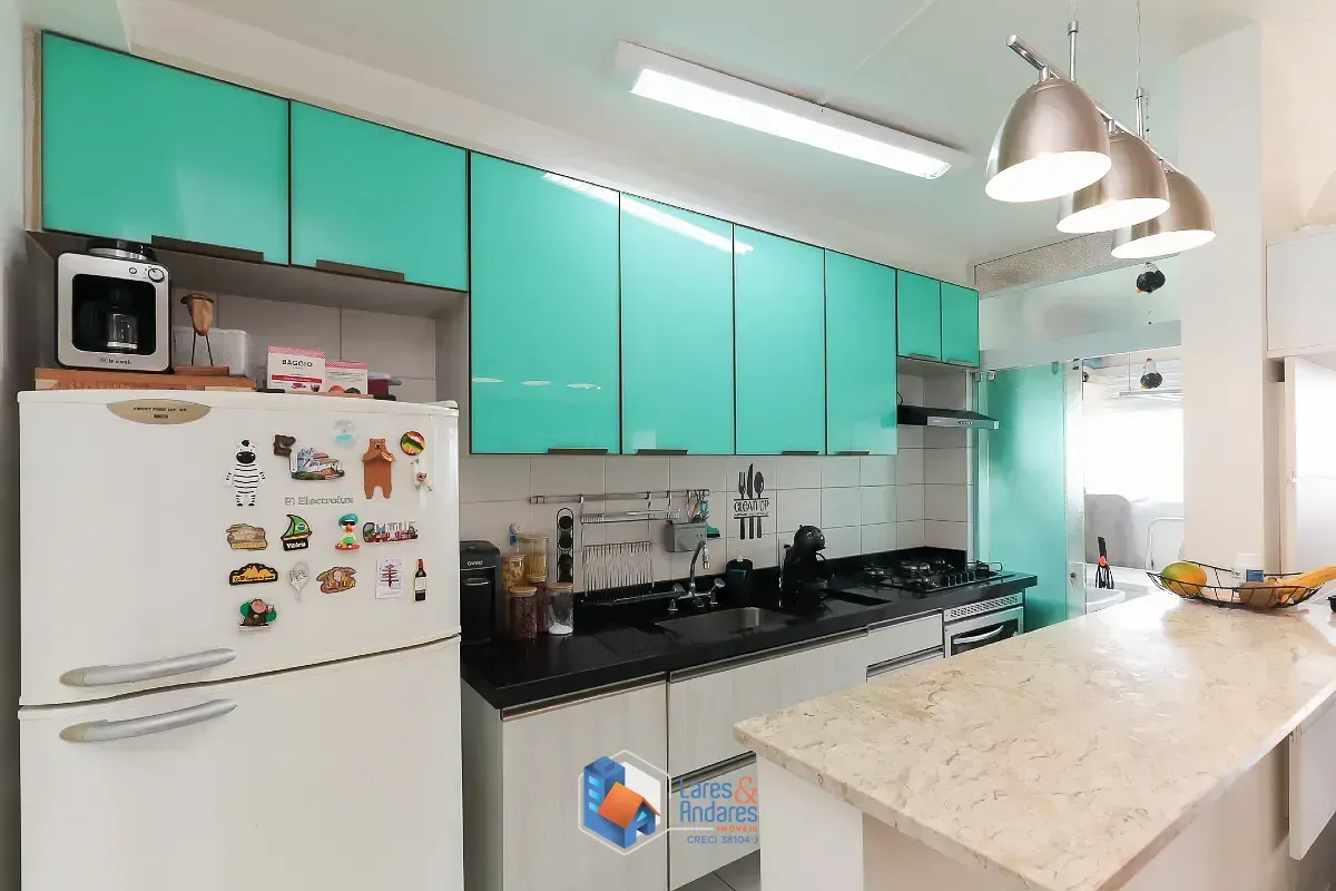Imagem Apartamento para venda em Indianapolis com 1 quarto, sendo 1 suíte, 54m²
