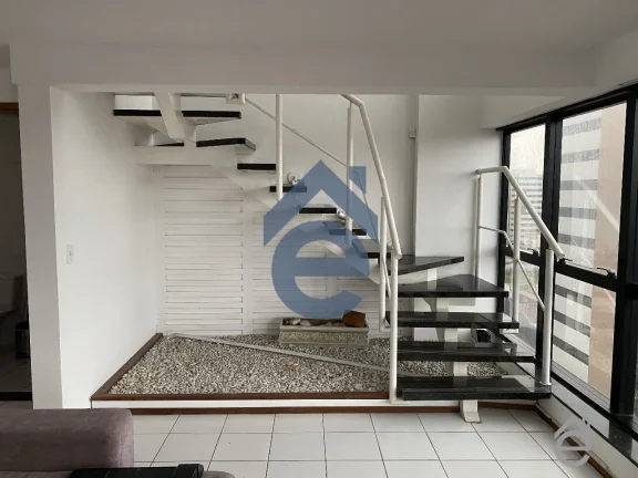Imagem Apartamento cobertura duplex, nascente e à venda na Ponta Verde, 79m2, com pisci