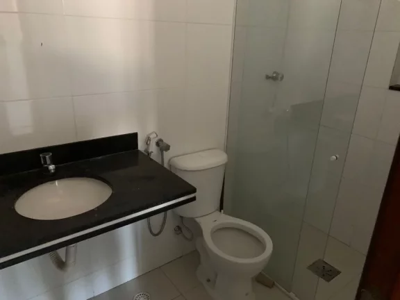Imagem Casa Linear 3 quartos sendo uma suíte varanda duas vagas de garagem espaço gourmet com churrasqueira na Praia do Morro.
