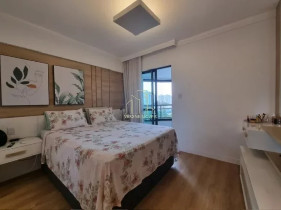 Imagem Apartamento decorado alto luxo com três suítes vista mar a venda na Colina A em Patamares