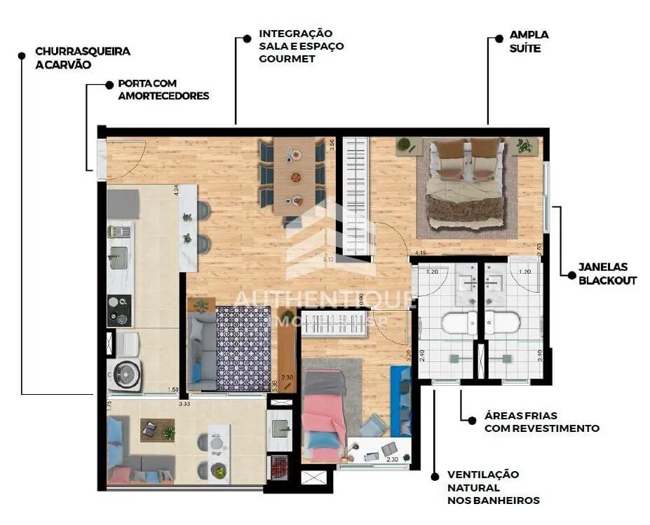 Imagem PARADISO Vila Curuçá - Apartamento à venda em Santo André/SP