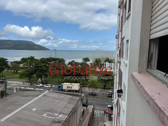 Imagem Apartamento 2 dormitórios, frente mar, sacada no bairro Boqueirão em Santos por R$ 370.000,00