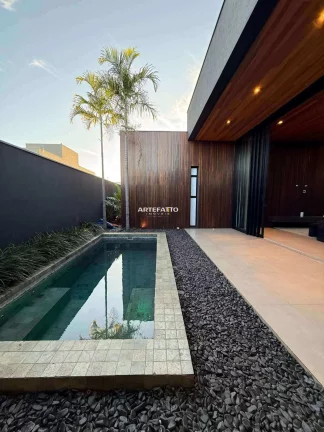 Imagem Casa de condomínio à venda, no Villa Piemonte, em Franca, Parque Universitário, com 3 quartos, 204m2