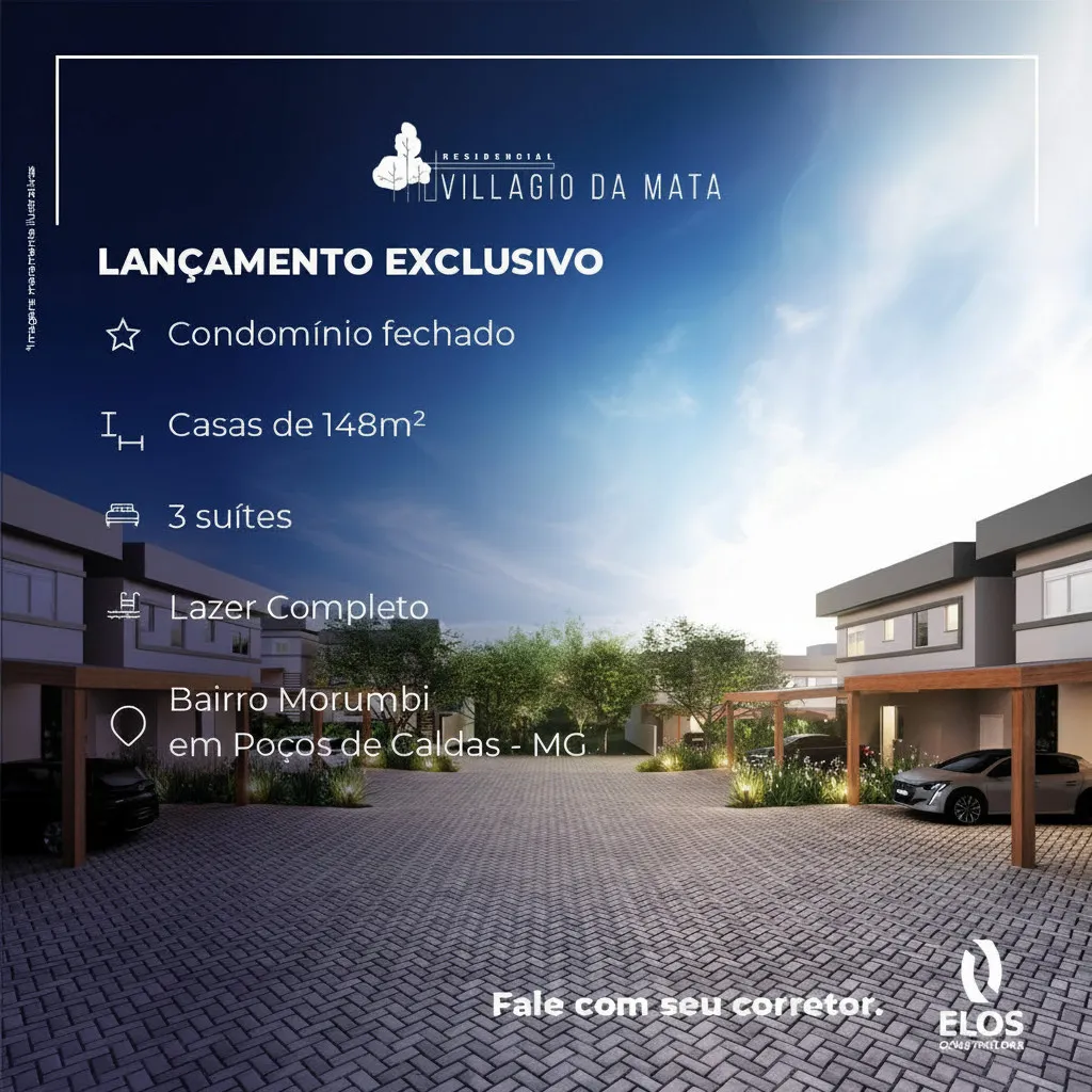 Imagem Casa 148 m² à venda em Residencial Morumbi, Poços de Caldas
