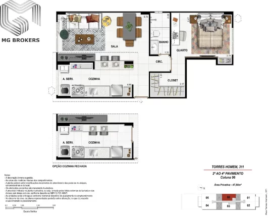 Imagem Apartamento à venda em Vila Isabel, convencional ou garden, com vaga e lazer.
