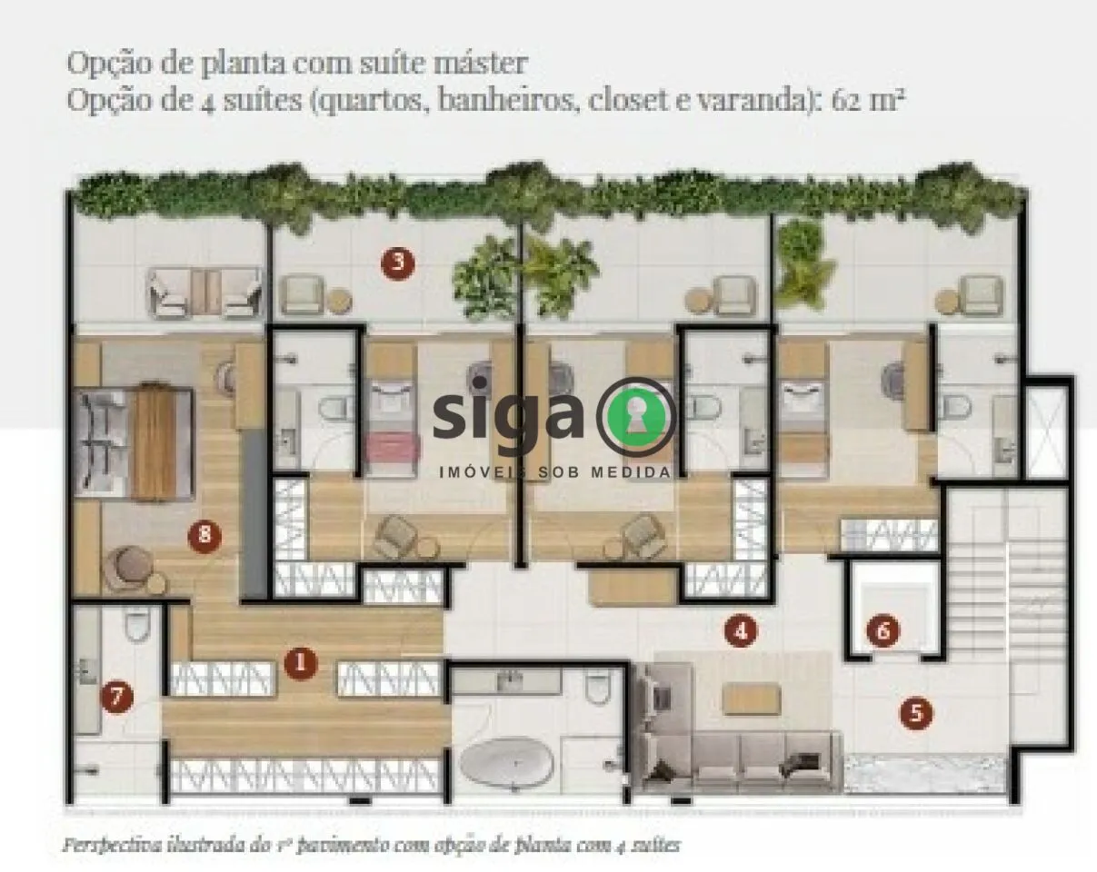 Imagem Casa em Condomínio Fechado à venda em Alto de Pinheiros com 4 Suítes e 7 Vagas - São Paulo