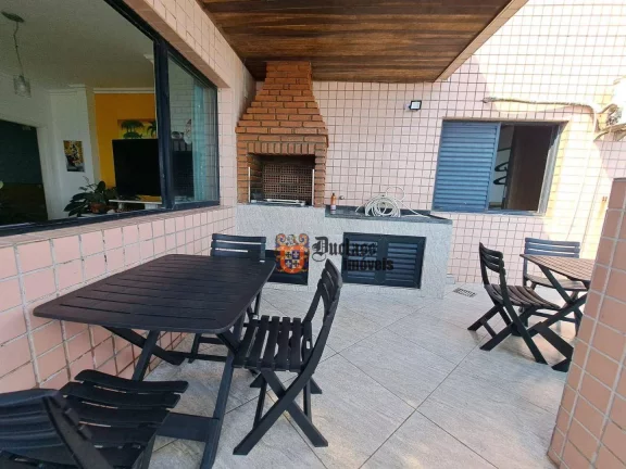 Imagem Cobertura com 4 dormitórios à venda, 224 m² por R$ 1.435.000 - Caiçara - Praia Grande/SP