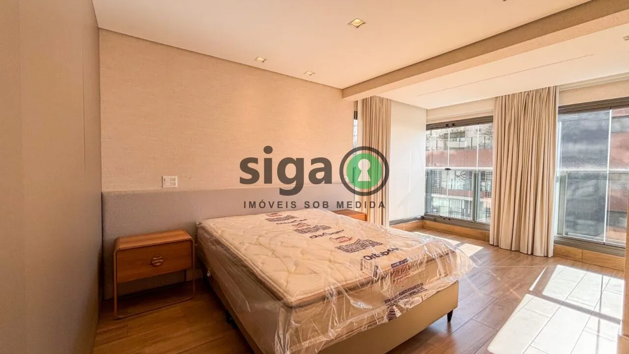 Imagem Apartamento de Alto Padrão mobiliado Locação no Campo Belo 233 m²