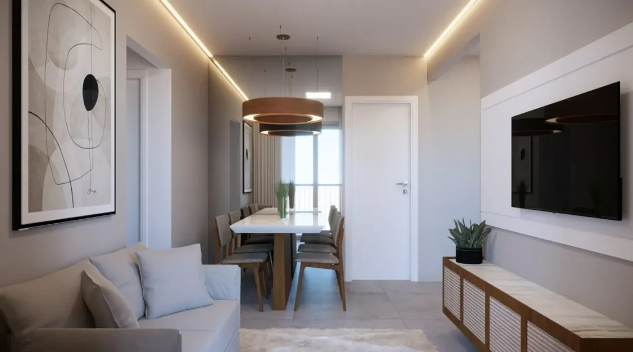 Imagem Apartamento com 2 Quartos à Venda, 50 metros em Cocal - Vila Velha