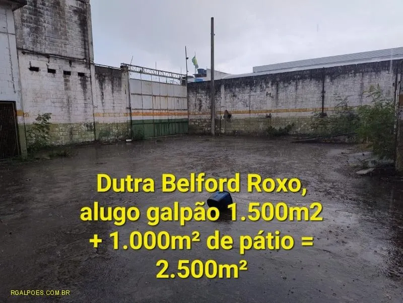 Imagem Galpão para Locação em BELFORD ROXO, Centro, 4 banheiros