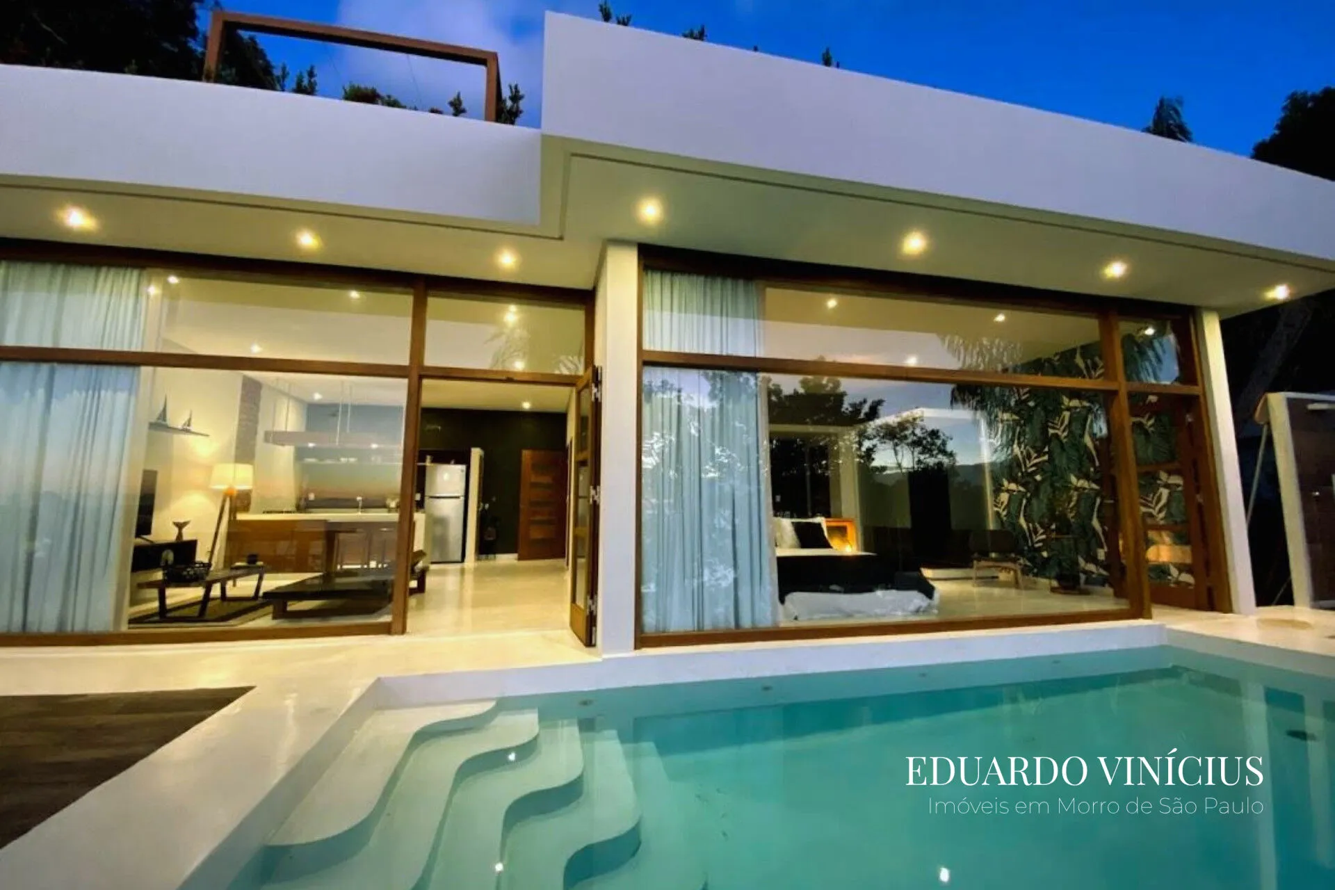 Imagem Gamboa Villas - Casa de Alto Padrão 286m² com Piscina Privativa e Vista Mar na Gamboa