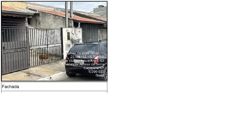 Foto do imóvel Oportunidade Única em CACAPAVA - SP | Tipo: Casa | Negociação: Venda Direta Online | Situação: Imóvel em RUA VICENTE INACIO ALVES