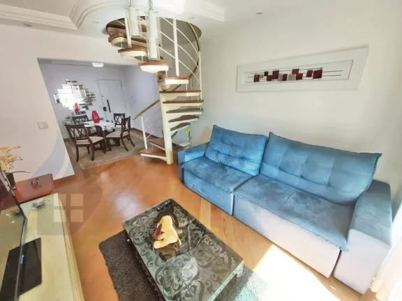 Imagem Cobertura de 3 dorms sendo 1 suíte, 3 vagas, Piscina privativa, Churrasqueira com 203m² em Rudge Ramos, São Bernardo do Campo