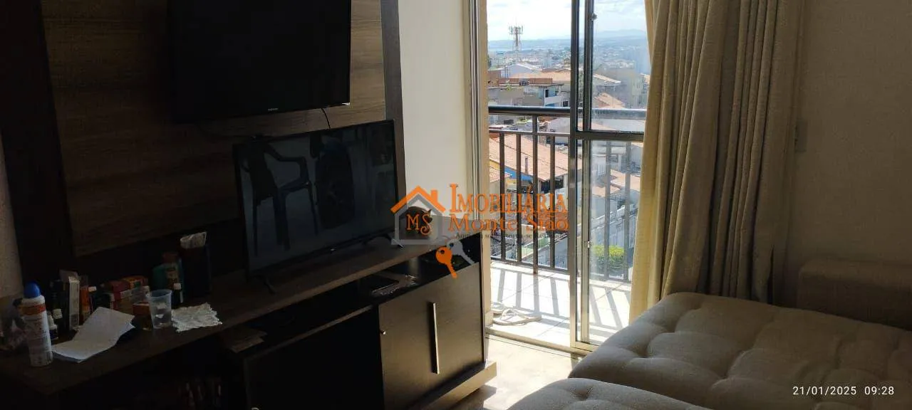Imagem Apartamento com 2 dormitórios à venda, 55 m² por R$ 335.000,00 - Parque Continental II - Guarulhos/SP