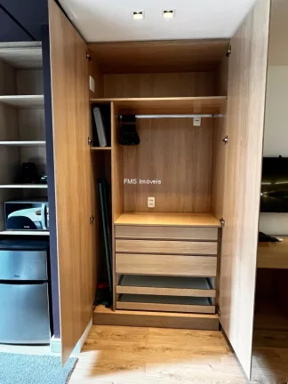 Imagem Apartamento à venda na Vila Olímpia com 1 quarto, 1 banheiro, 1 vaga.