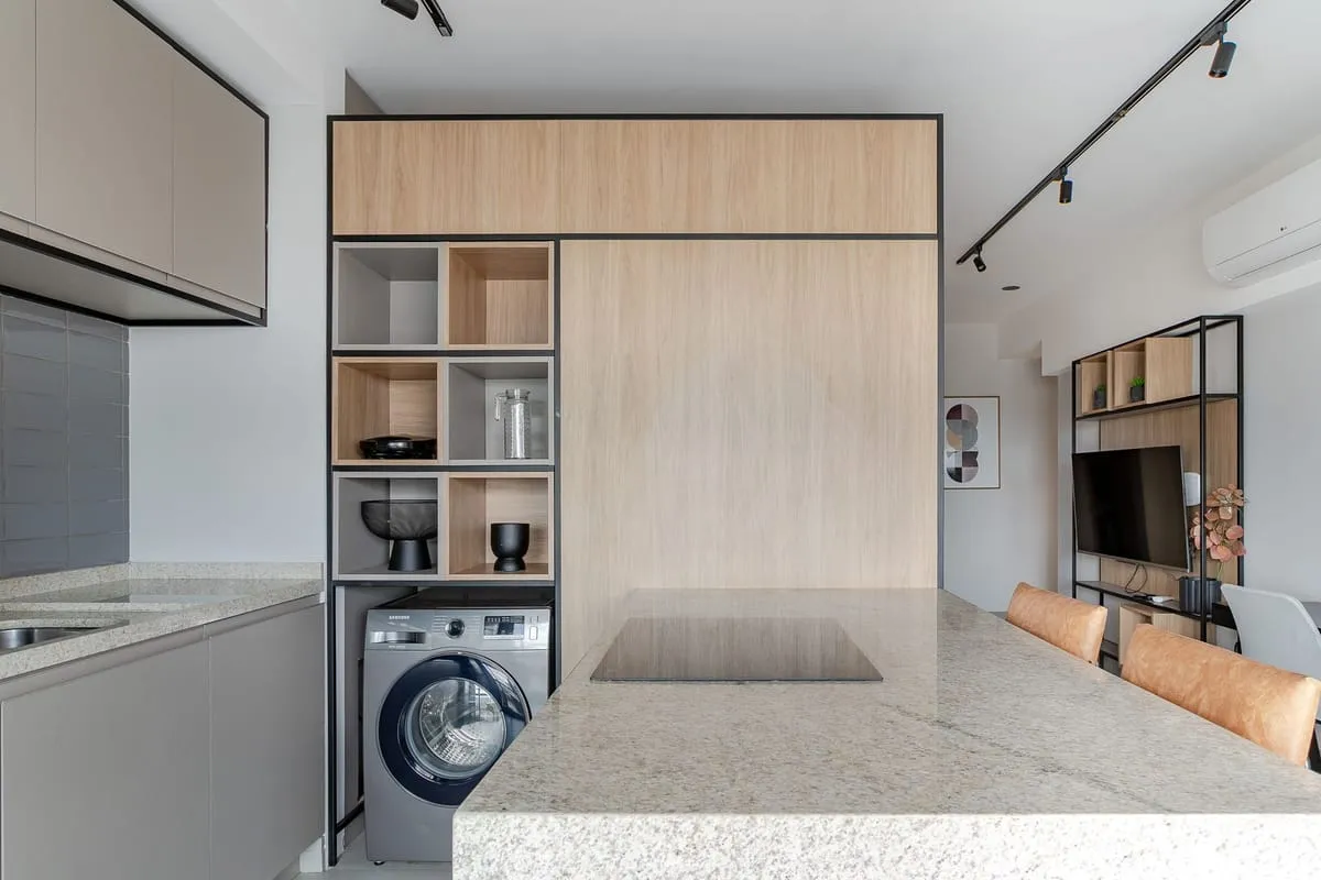 Imagem Apartamento com 1 Quarto para alugar, 48m² - Brooklin