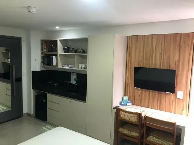 Imagem Flat moderno no Jardim Oceania com jacuzzi privativa, totalmente mobiliado, lazer na cobertura e localização privilegiada em João Pessoa.
