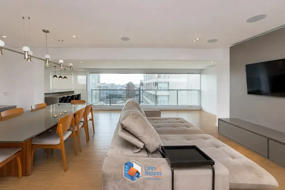 Imagem Apartamento para venda em Santo Amaro com 4 quartos, sendo 3 suítes, 189m²