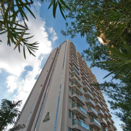 Imagem Flat disponível para venda no HB Hotels Sequóia Alphaville, com 57m², 1 dormitório e 1 vaga