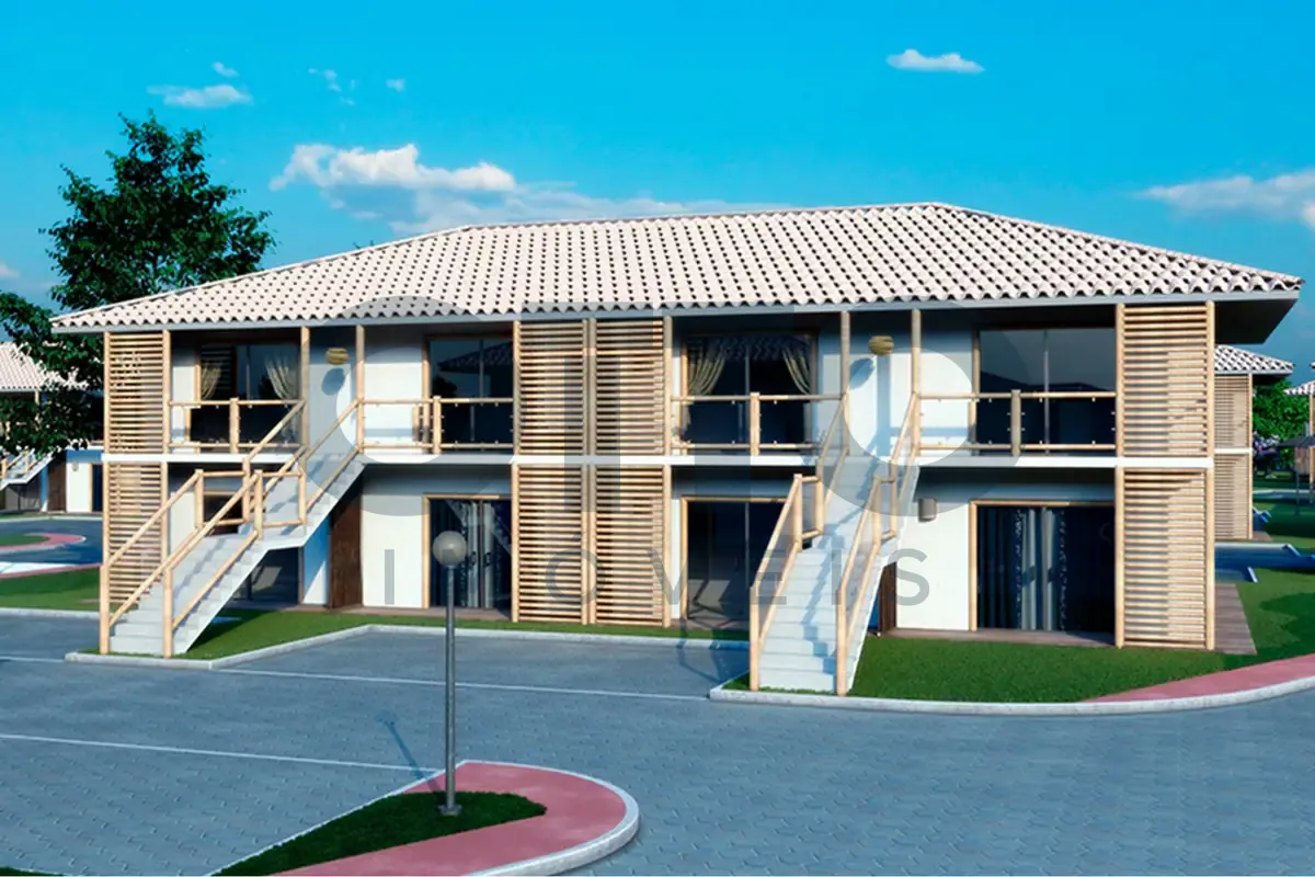 Imagem Apart Hotel/ Flat com 1 quarto para venda em Coroa Vermelha, Santa Cruz Cabrália