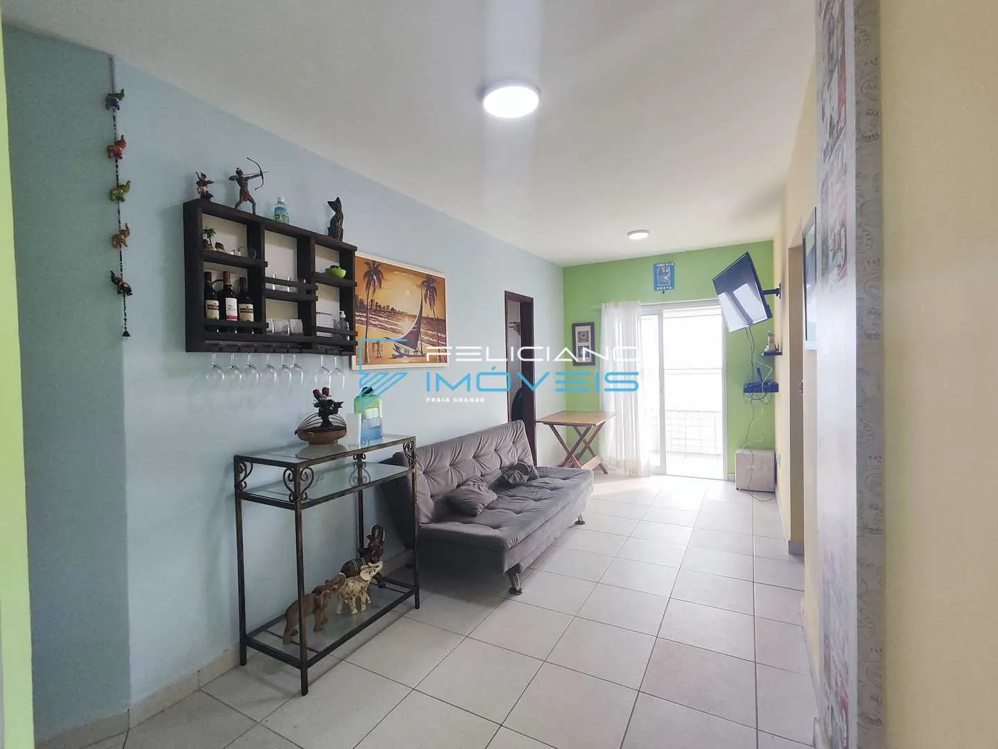 Imagem Apartamento com 2 quartos, Balneário Maracanã, Praia Grande - R$ 569 mil, Cod: 2510