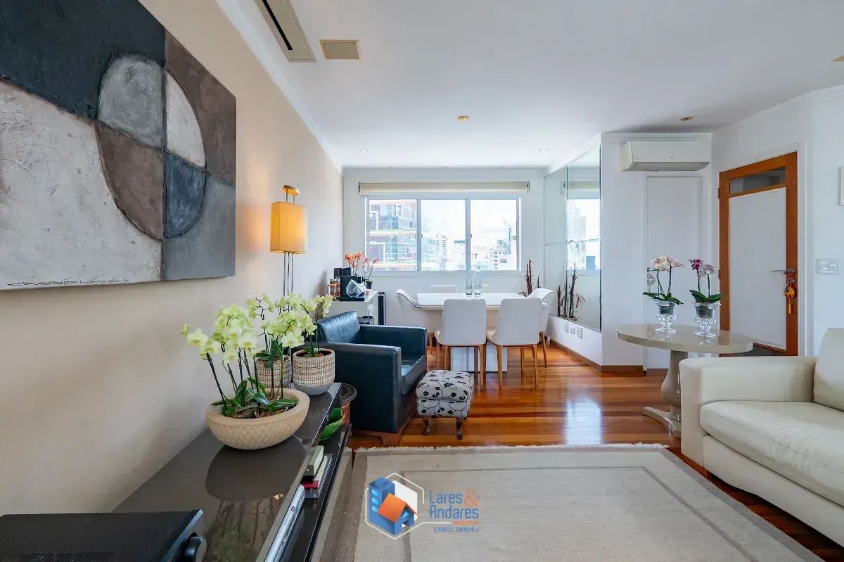Imagem Apartamento para venda em Itaim Bibi com 3 quartos, sendo 1 suíte, 132m²