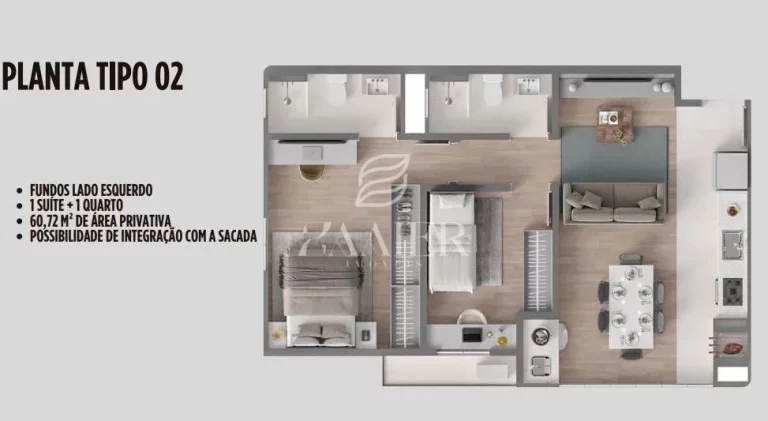 Imagem Apartamento com 2 quartos à Venda, Saguaçu - Joinville