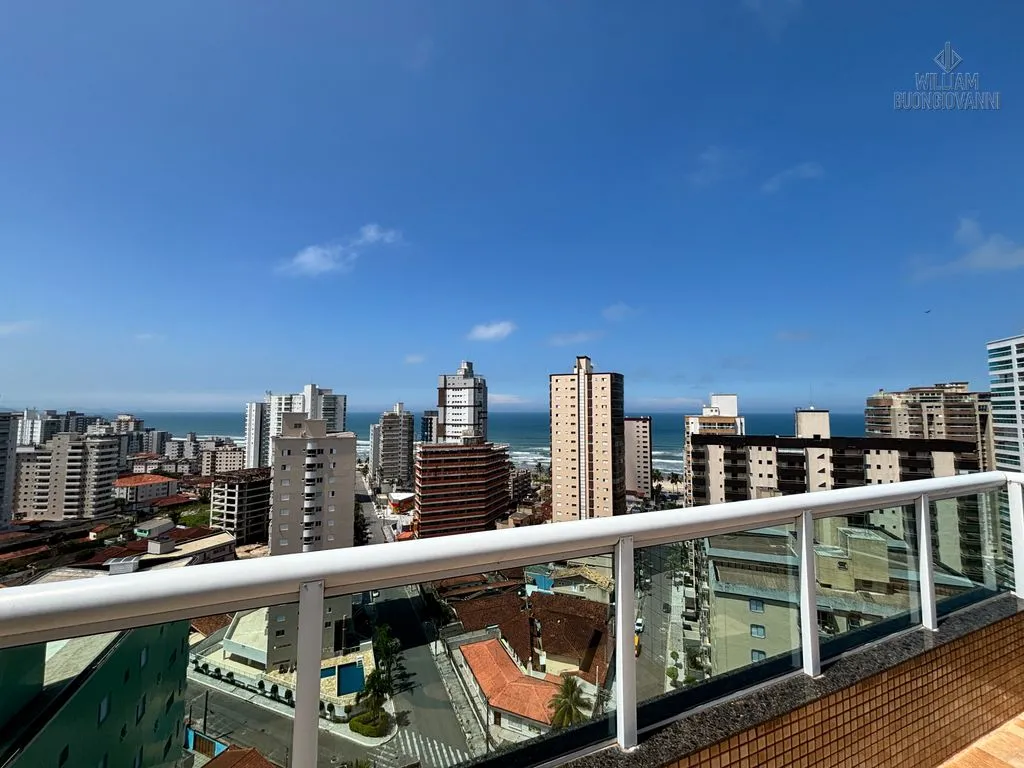 Foto do imóvel Apartamento em Praia Grande, com 2 quartos, 1 suíte, e uma sacada gourmet,80 m². em Vila Caiçara, Praia Grande - SP