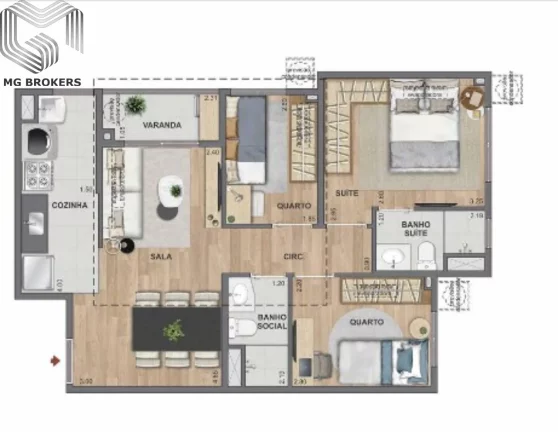 Imagem APARTAMENTO RESIDENCIAL em RIO DE JANEIRO - RJ, CURICICA